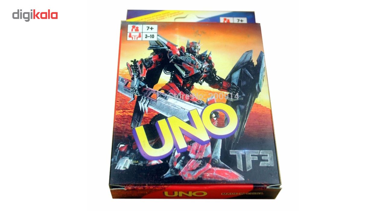 بازی فکری UNO TF3 مدل 108 کارتی
