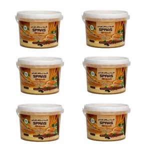 کره بادام زمینی رژیمی کرانچی اسپراس - 250 گرم بسته 6 عددی