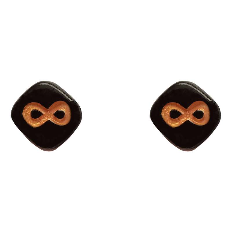 گوشواره دخترانه مدل بی نهایت