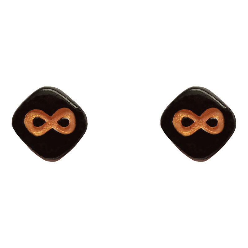 گوشواره دخترانه مدل بی نهایت