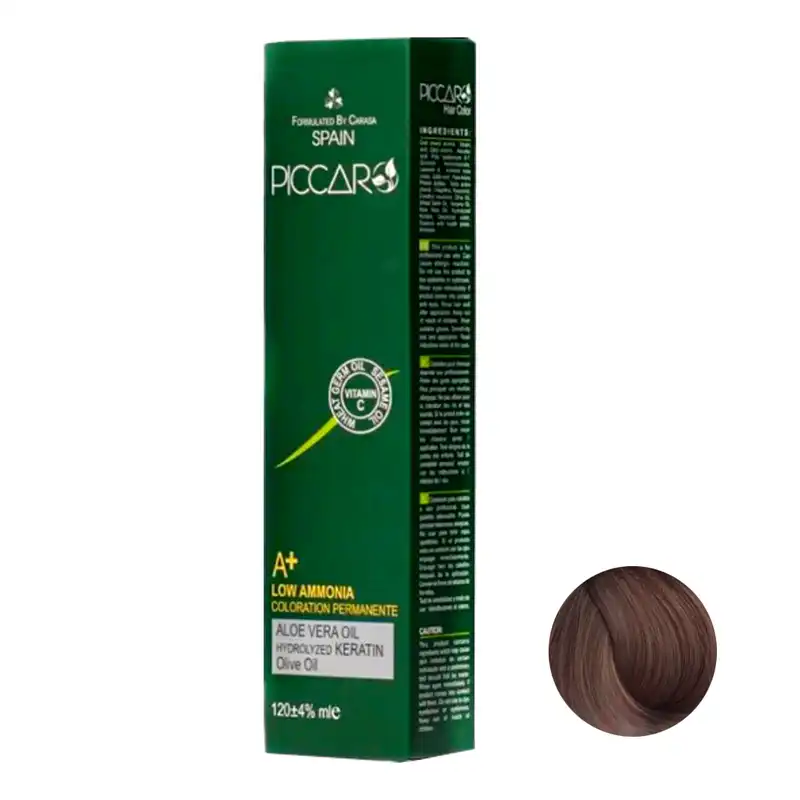 رنگ مو پیکارو شماره 6/63 حجم 120 میلی لیتر رنگ گردویی