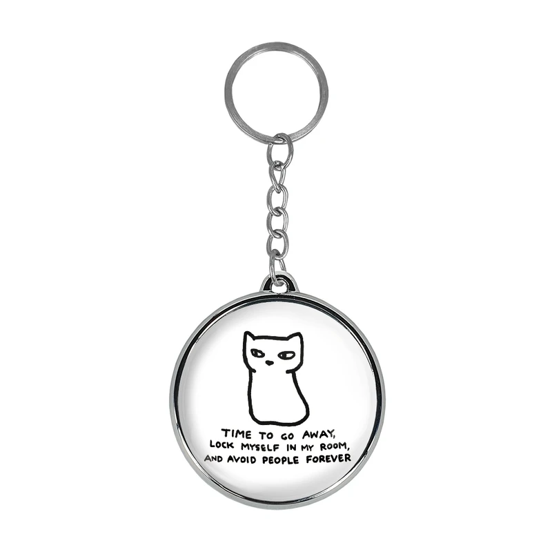 جاکلیدی خندالو طرح گربه اجتماع گریز مدل دوطرفه کد 2929829299