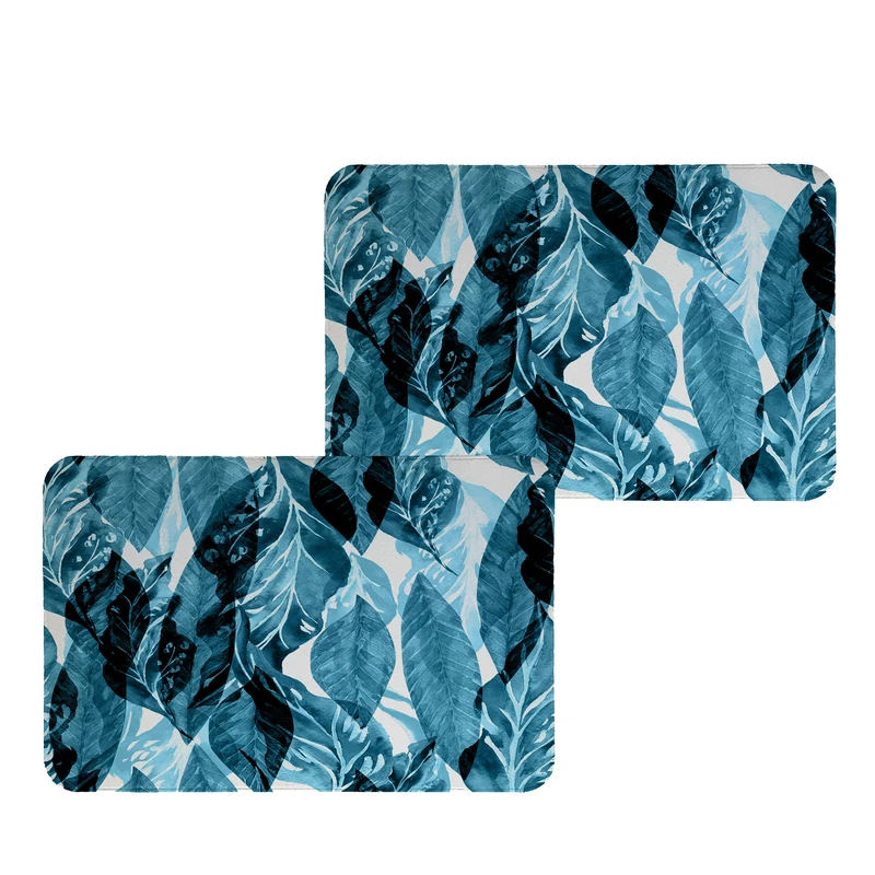 زیربشقابی طرح برگ کد 9104 بسته 2 عددی 