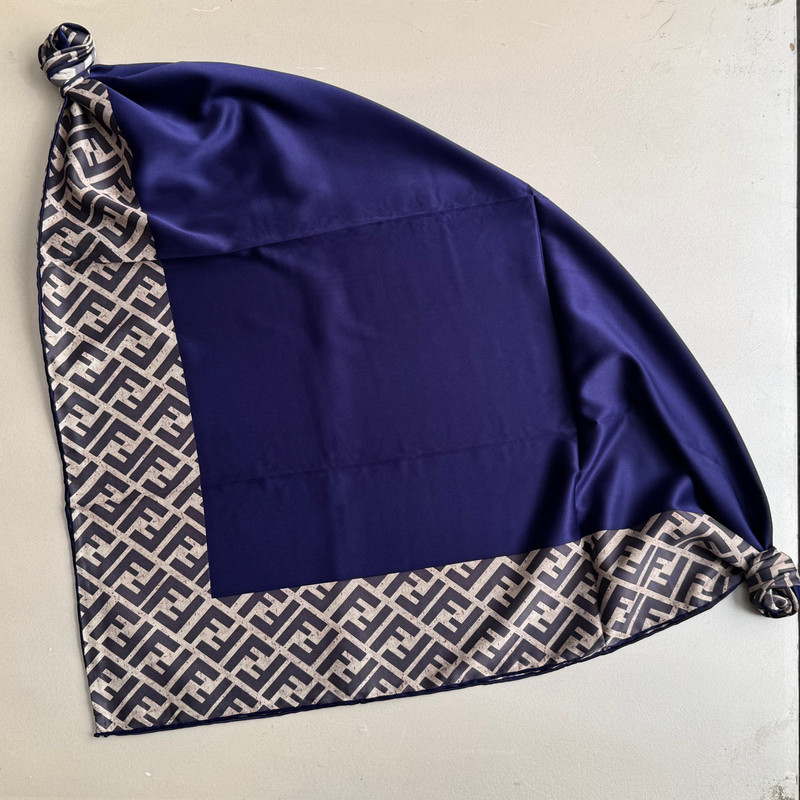 روسری زنانه مدل ساتن ابریشم ساده کد 1