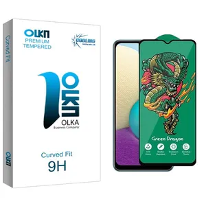 Cooling Olka Green_Dragon Screen Protector For Samsung Galaxy A02