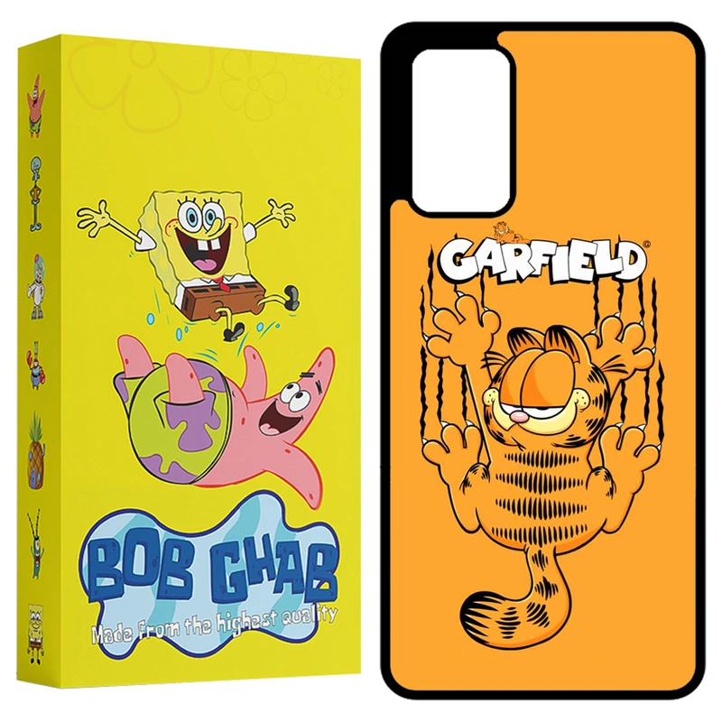 کاور باب قاب طرح گارفیلد مدل BCPA72 مناسب برای گوشی موبایل سامسونگ Galaxy A72 4G