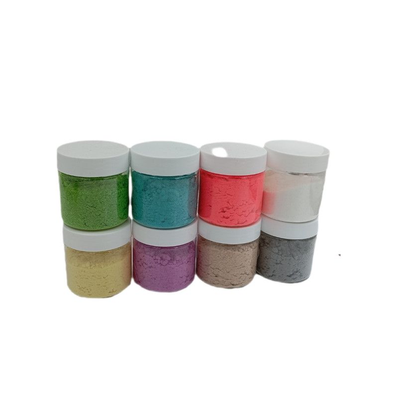 پودر مخمل کالروی مدل m کد 1009بسته 8عددی