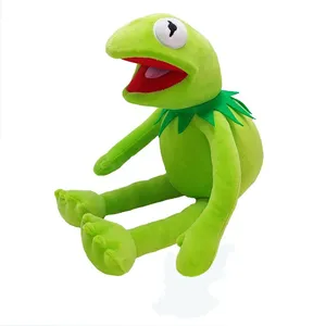 عروسک پولیشی قورباغه کرمیت مدل Kermit ارتفاع 50 سانتی متر
