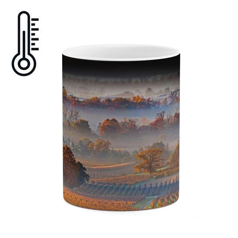 ماگ حرارتی کاکتی مدل منظره کد mgh15356