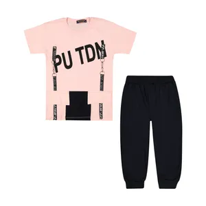 ست تی شرت و شلوارک بچگانه مدل 216