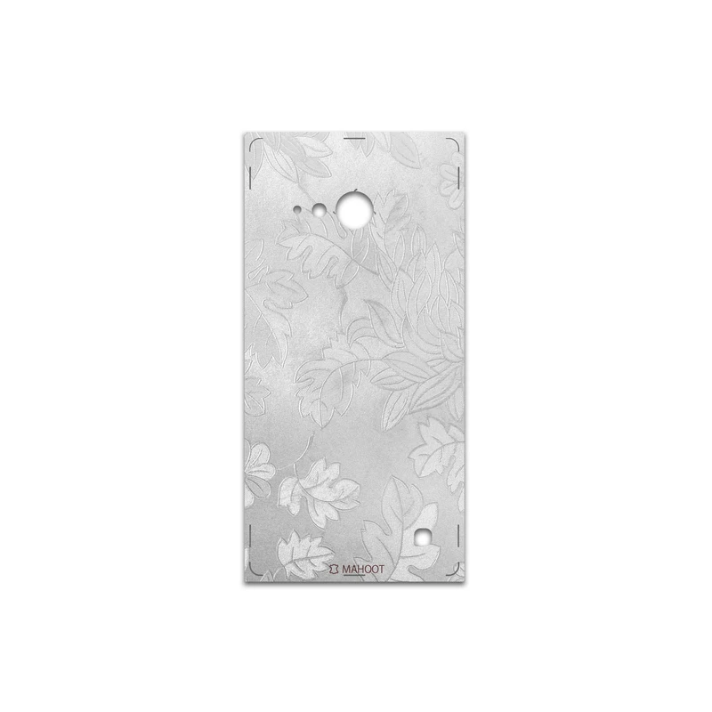برچسب پوششی ماهوت مدل Silver-Wildflower مناسب برای گوشی موبایل نوکیا Lumia 730