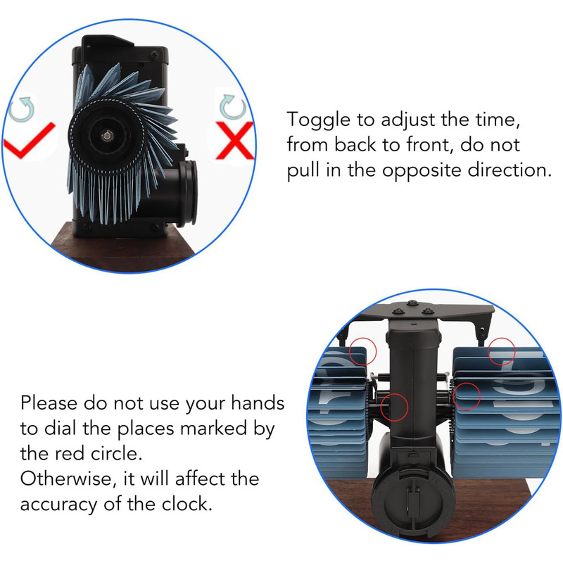 ساعت رومیزی مدل  Flip clock کد HY-F115