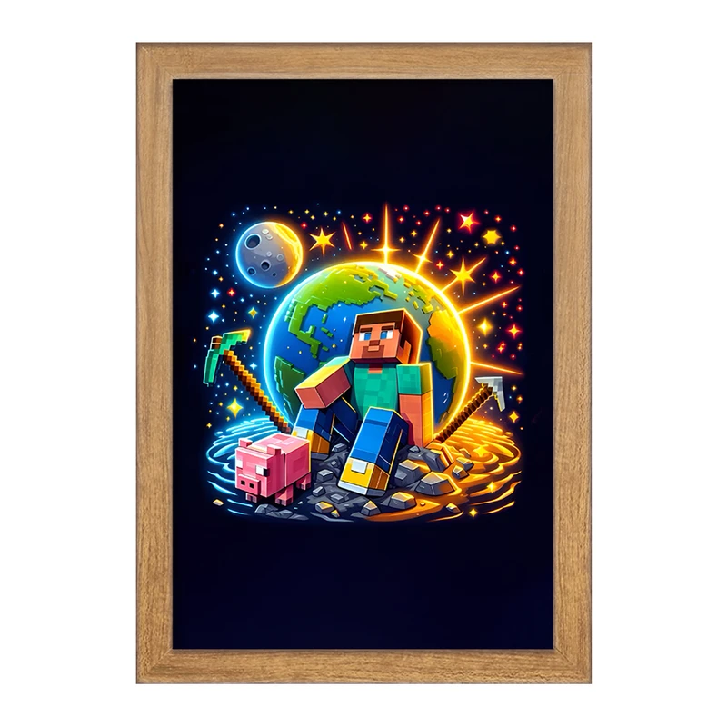 تابلو خندالو مدل ماینکرافت (Minecraft) کد F12060