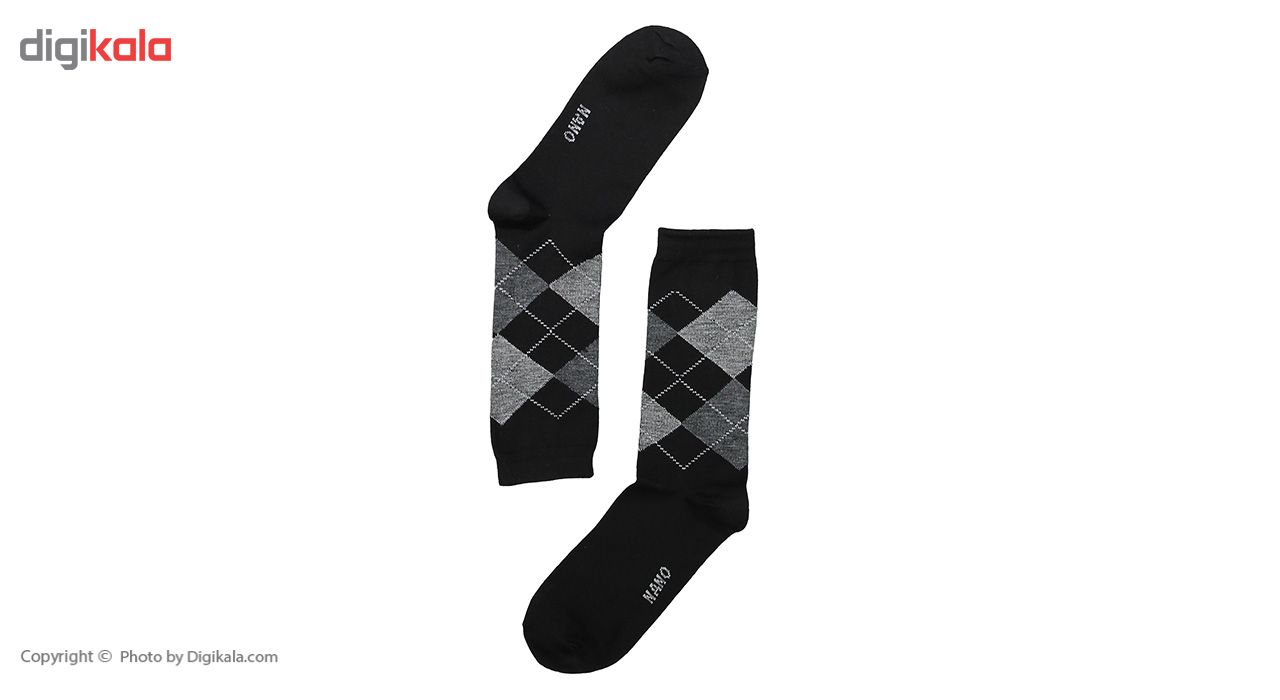 جوراب مردانه مدل Nano بسته 12 عددی
