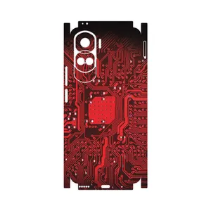 MAHOOT Red_Printed_Circuit_Board-FullSkin Cover Sticker for Honor 90 Lite