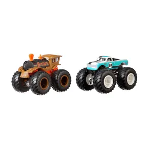 ماشین بازی هات ویلز مدل Monster Trucks کد FYJ64 - FYJ66 مجموعه 2 عددی