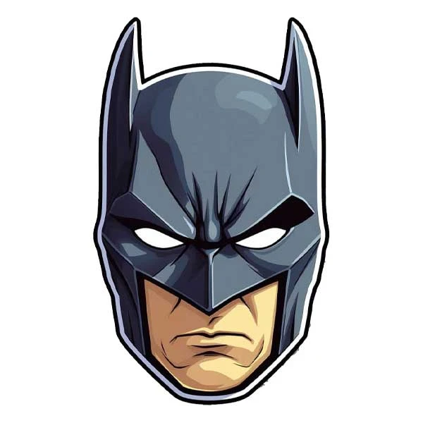 استیکر پارچه و لباس پاد آفرین مدل بتمن Batman کد 436