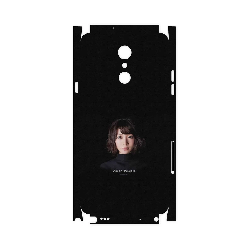 برچسب پوششی ماهوت مدل Portrait of an Asian Woman-FullSkin مناسب برای گوشی موبایل ال جی Q Stylus