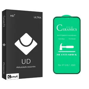 Coconut UD Black Ceramics Screen Protector For Apple Iphone 12 / Iphone 12 Pro
