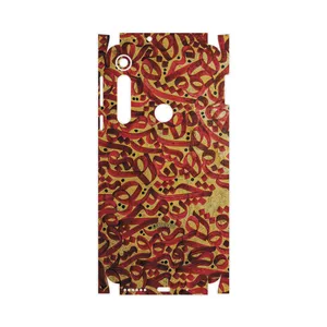 MAHOOT Nastaliq-6-FullSkin Cover Sticker for Motorola One Macro