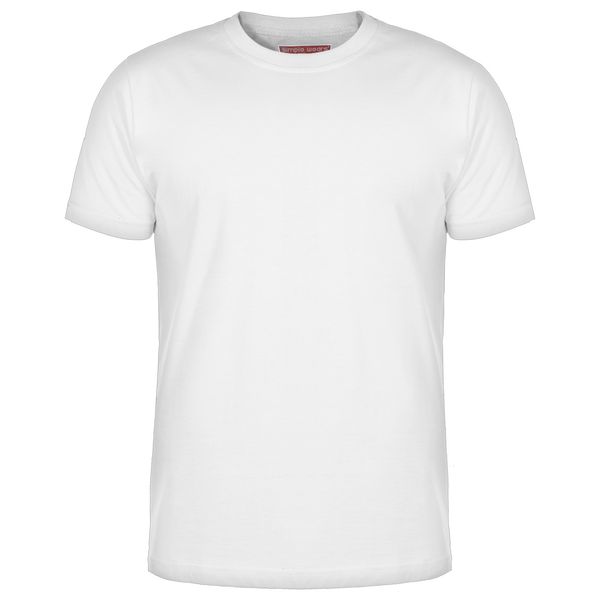 تی شرت مردانه سیمپل مدل sw3-White تی شرت مردانه سیمپل مدل sw3-White