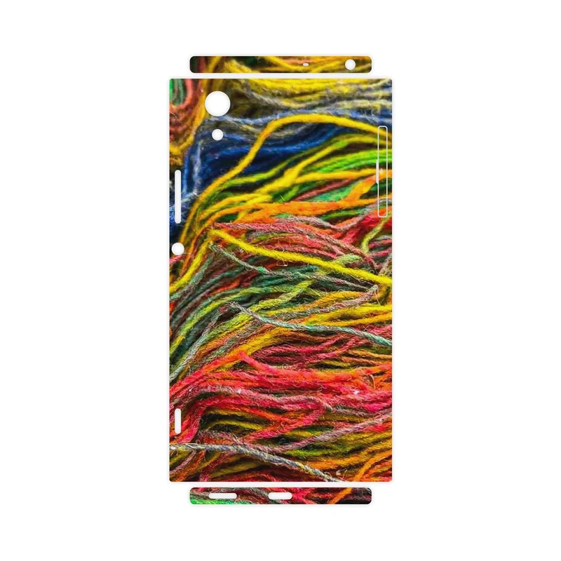 برچسب پوششی ماهوت مدل Fabric Texture 9-FullSkin مناسب برای گوشی موبایل سونی Xperia XA1