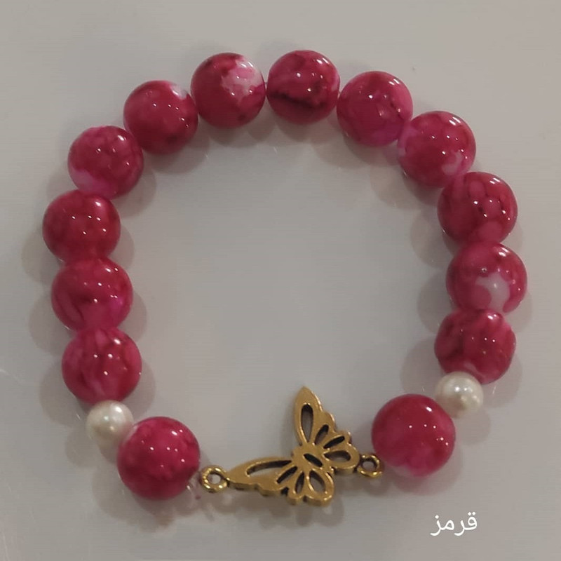 دستبند دخترانه مدل پروانه 001 دستبند دخترانه مدل پروانه 001