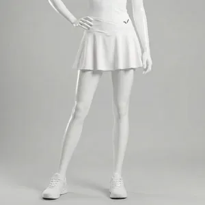 دامن ورزشی تنیس زنانه نوزده نودیک مدل SH1978-ELG