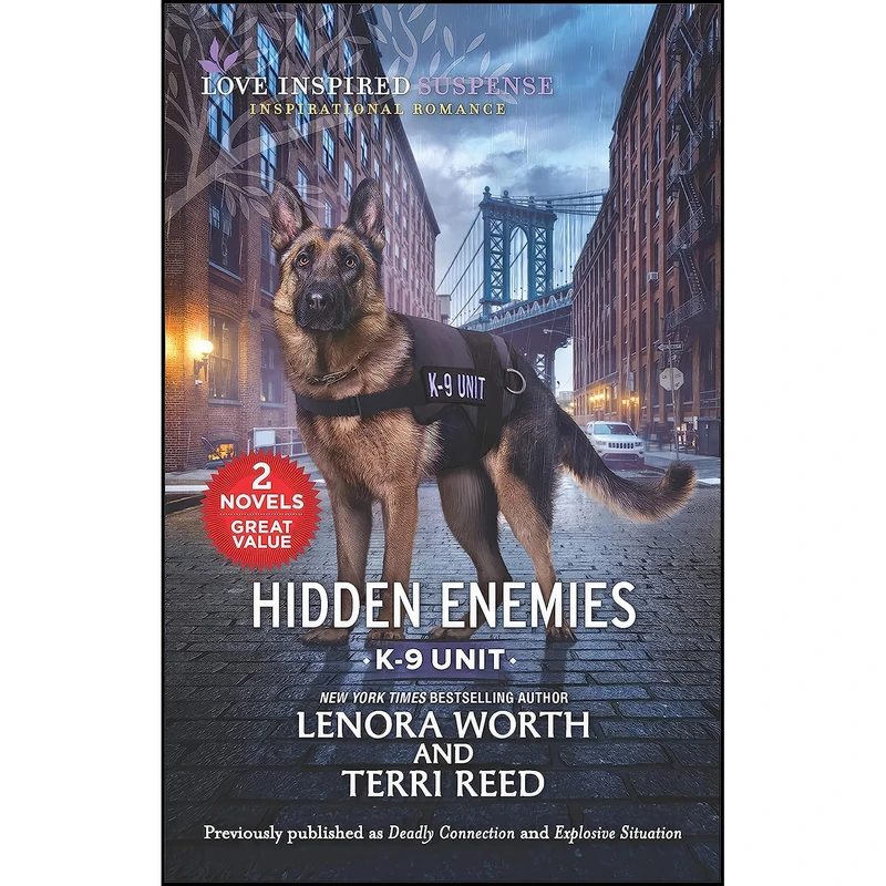 کتاب Hidden Enemies اثر Lenora Worth and Terri Reed انتشارات Love Inspired MMP 2in1 K9