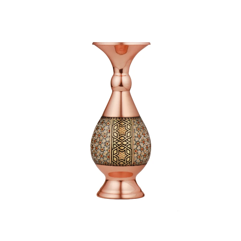 گلدان خاتم کاری مدل صراحی کد 116 
