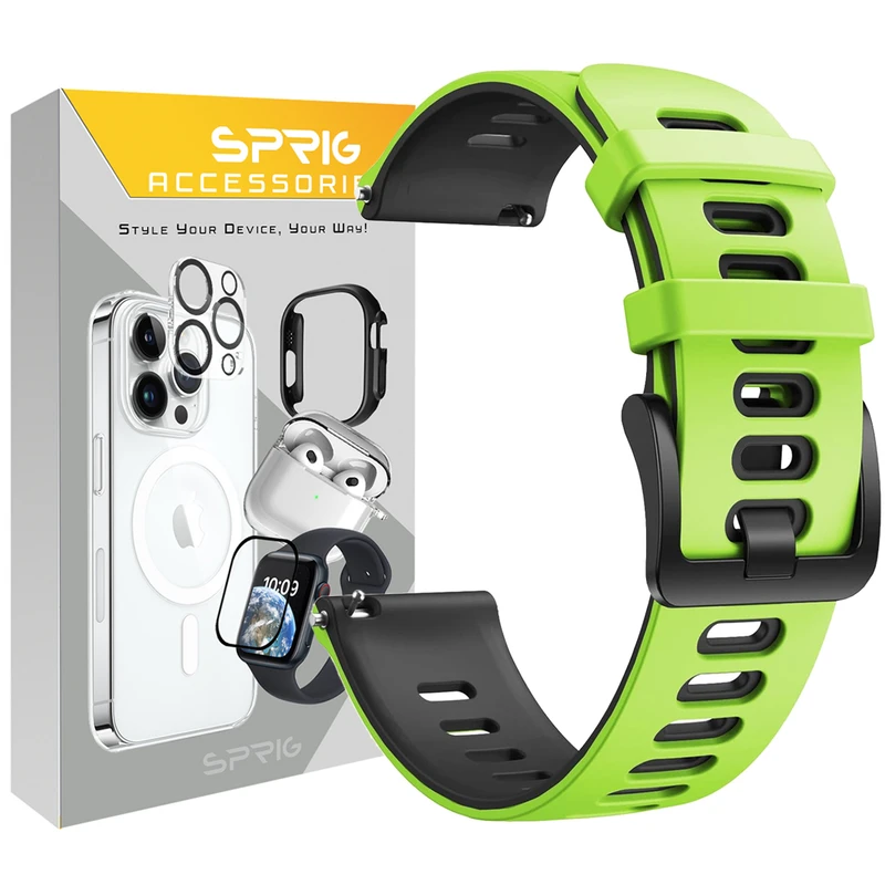 بند اسپریگ مدل Hike Sport مناسب برای ساعت هوشمند آمازفیت GTS / GTS 2 / GTS 2 mini