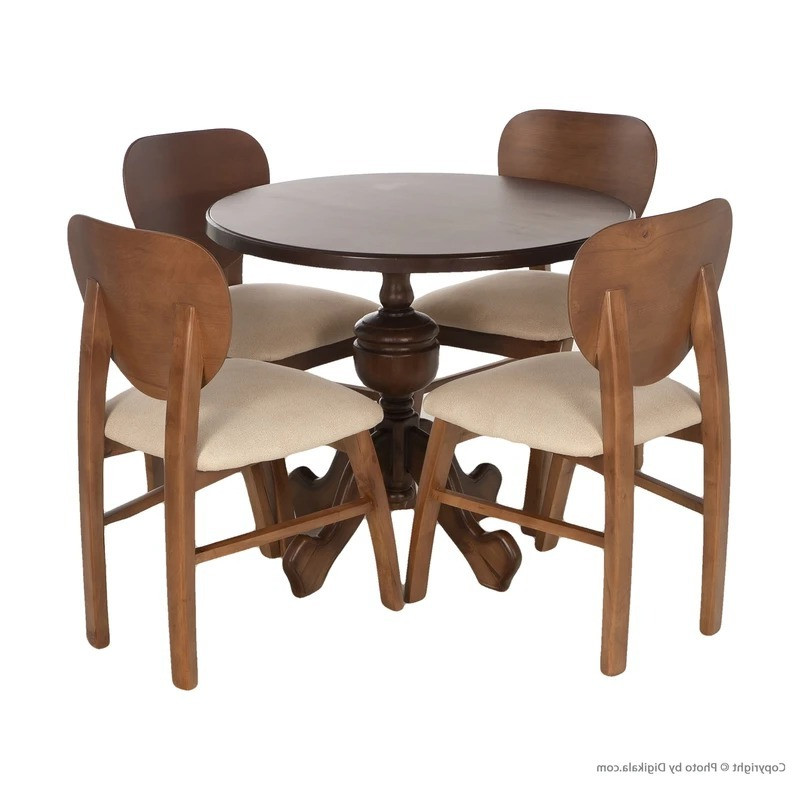 میز و صندلی ناهارخوری 4 نفره مدل fili04arus