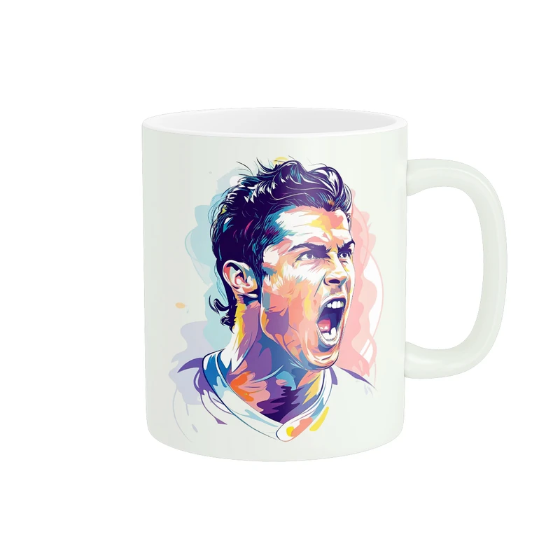 ماگ پاد آفرین طرح  رونالدو کد 3022