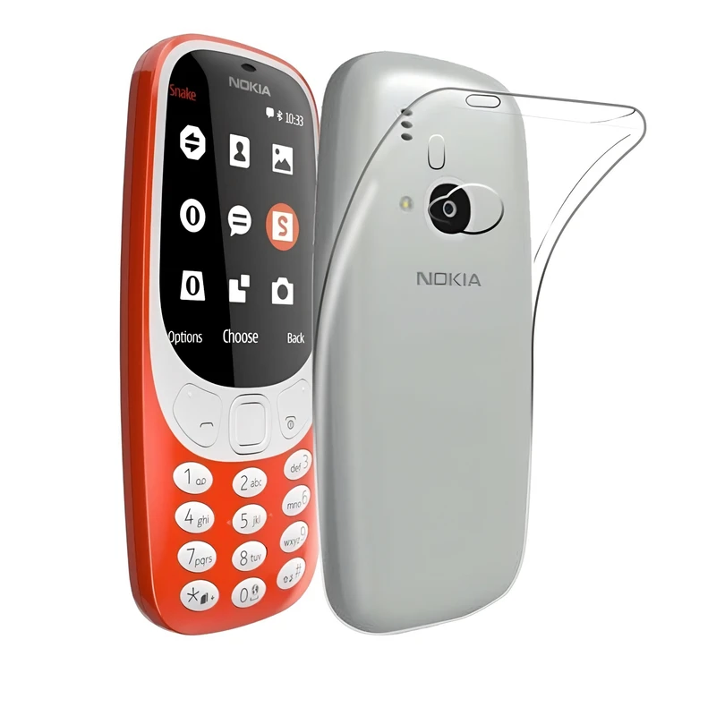 کاور مدل سیلیکون ژله مناسب برای گوشی موبایل نوکیا 3310