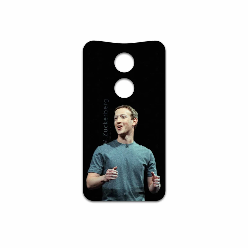برچسب پوششی ماهوت مدل Mark Zuckerberg مناسب برای گوشی موبایل موتورولا Moto X 2014