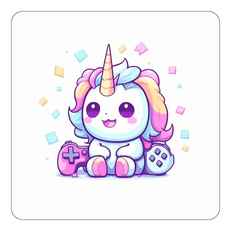 مگنت کاکتی طرح اسب تک شاخ و یونیکورن مدل mp29986