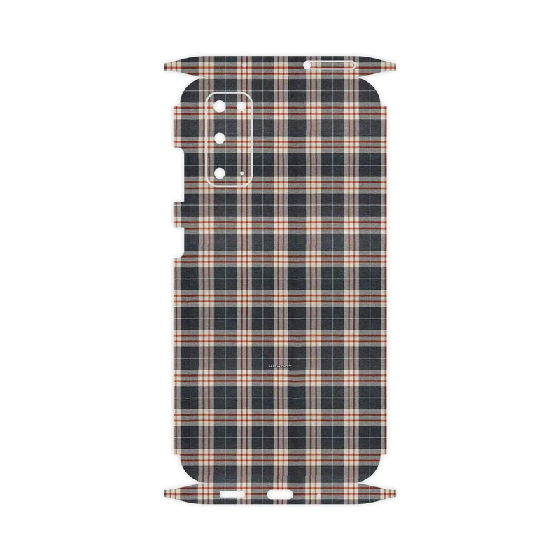 برچسب پوششی ماهوت مدل Fabric Texture 5-FullSkin مناسب برای گوشی موبایل سامسونگ Galaxy S20