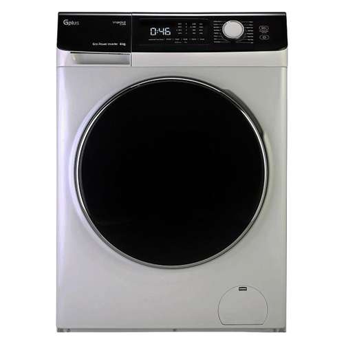 ماشین لباسشویی جی پلاس مدل GWM-P8540W ظرفیت ۸ کیلوگرم