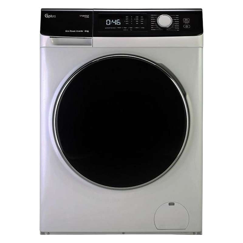 ماشین لباسشویی جی پلاس مدل GWM-P8540W ظرفیت ۸ کیلوگرم