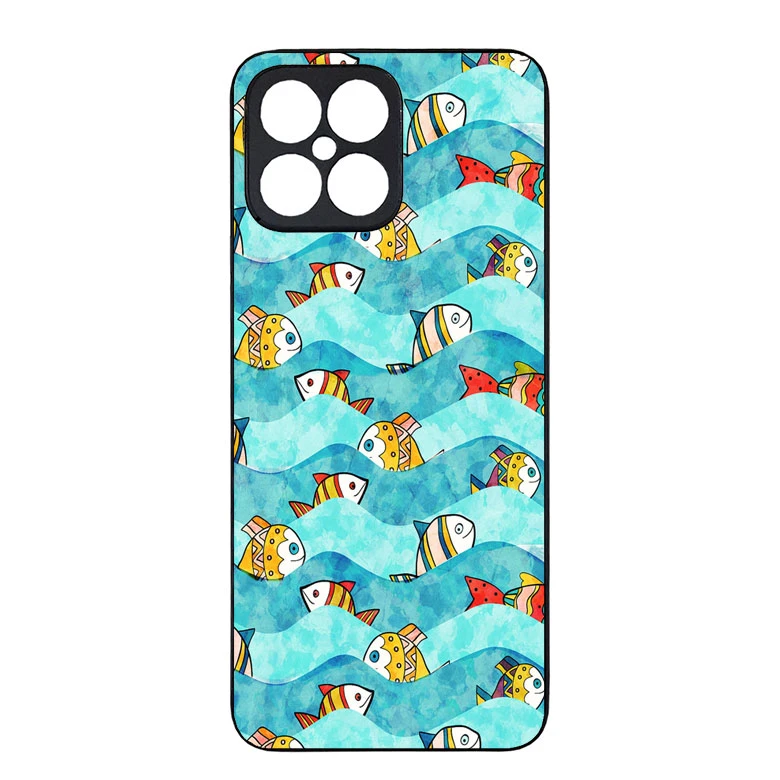 کاور گالری وبفر طرح ماهی مناسب برای گوشی موبایل آنر x8