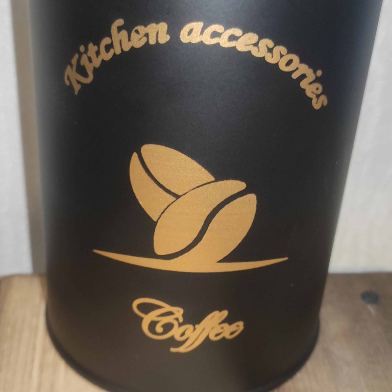 بانکه مدل Kitchen Accessories طرح دانه قهوه