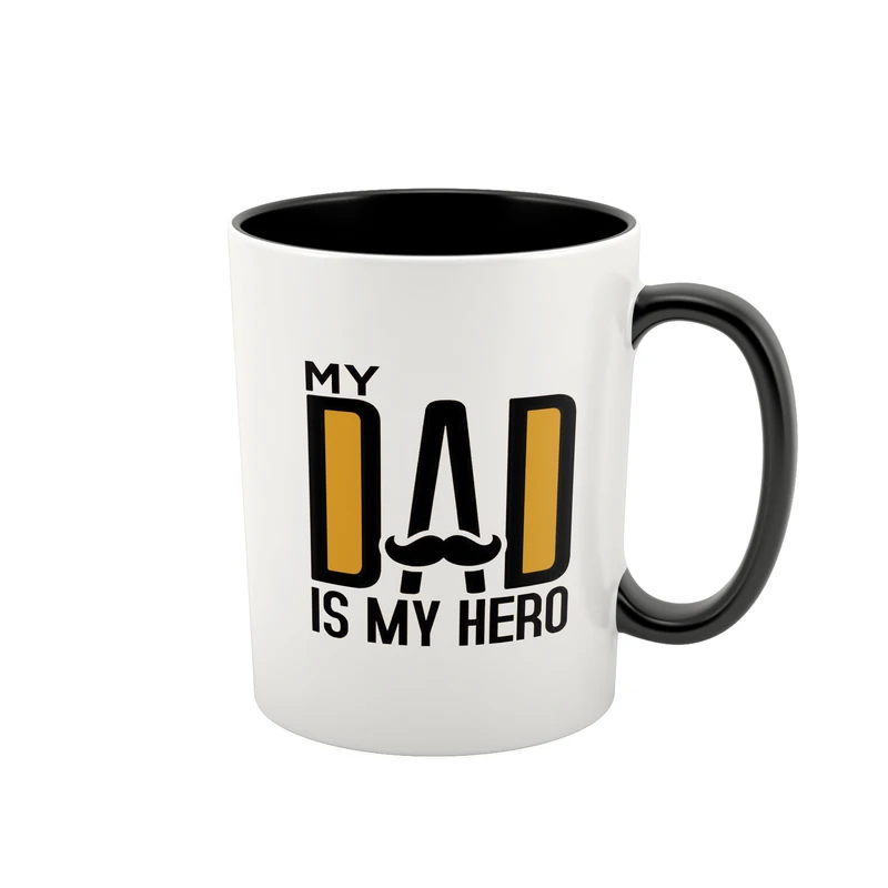 ماگ مدل بابای قهرمان طرح MY HERO کد 07