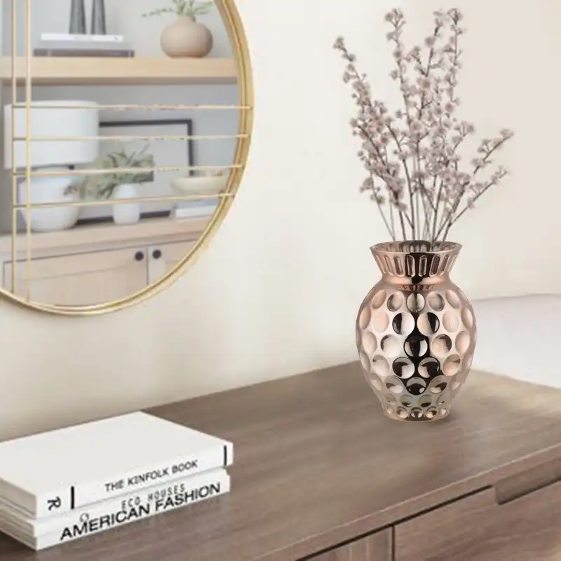 گلدان شیشه ای مدل حبابی کد 12