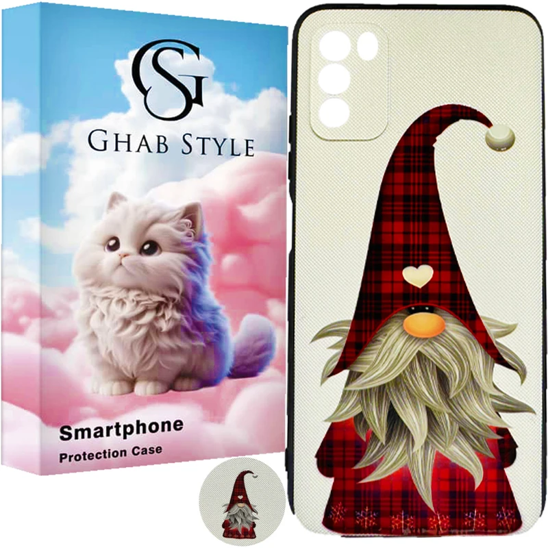 کاور قاب استایل مدل Sport مناسب برای گوشی موبایل شیائومی Poco M3به همراه پاب سوکت