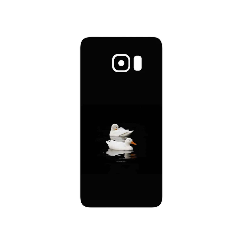 برچسب پوششی ماهوت مدل Duck مناسب برای گوشی موبایل سامسونگ Galaxy S6 Edge
