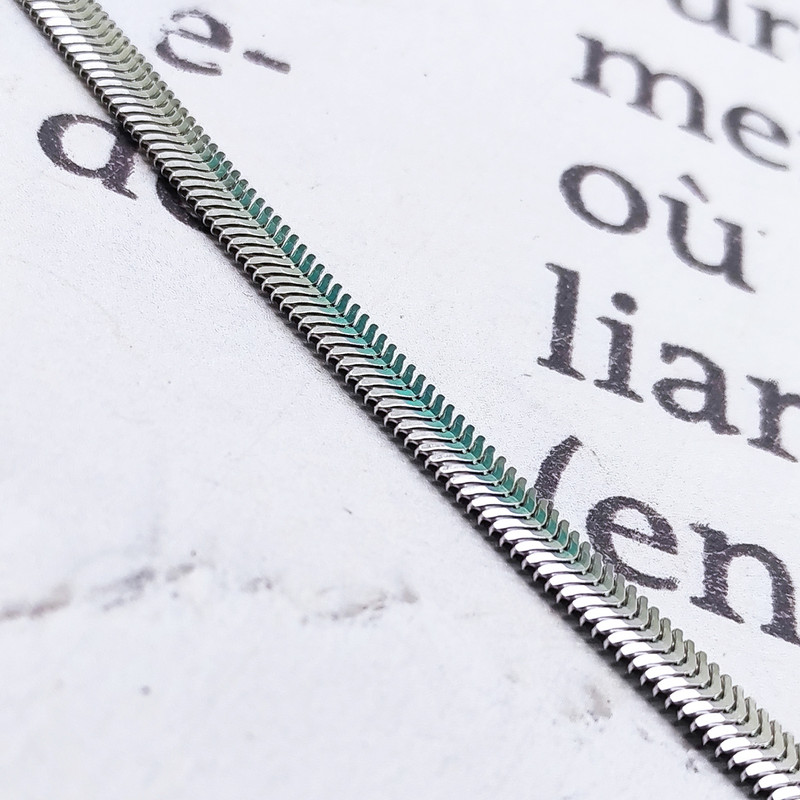 زنجیر نقره مردانه سلین کالا مدل تیغ ماهی کد Mps-2 زنجیر نقره مردانه سلین کالا مدل تیغ ماهی کد Mps-2