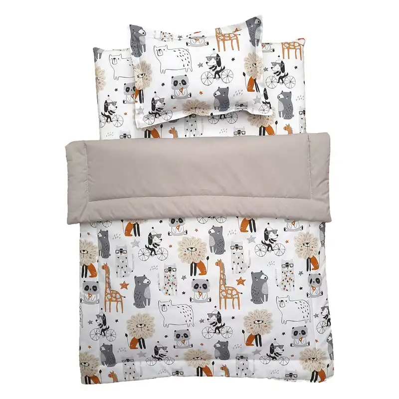 سرویس خواب 3 تکه نوزاد طرح شیر