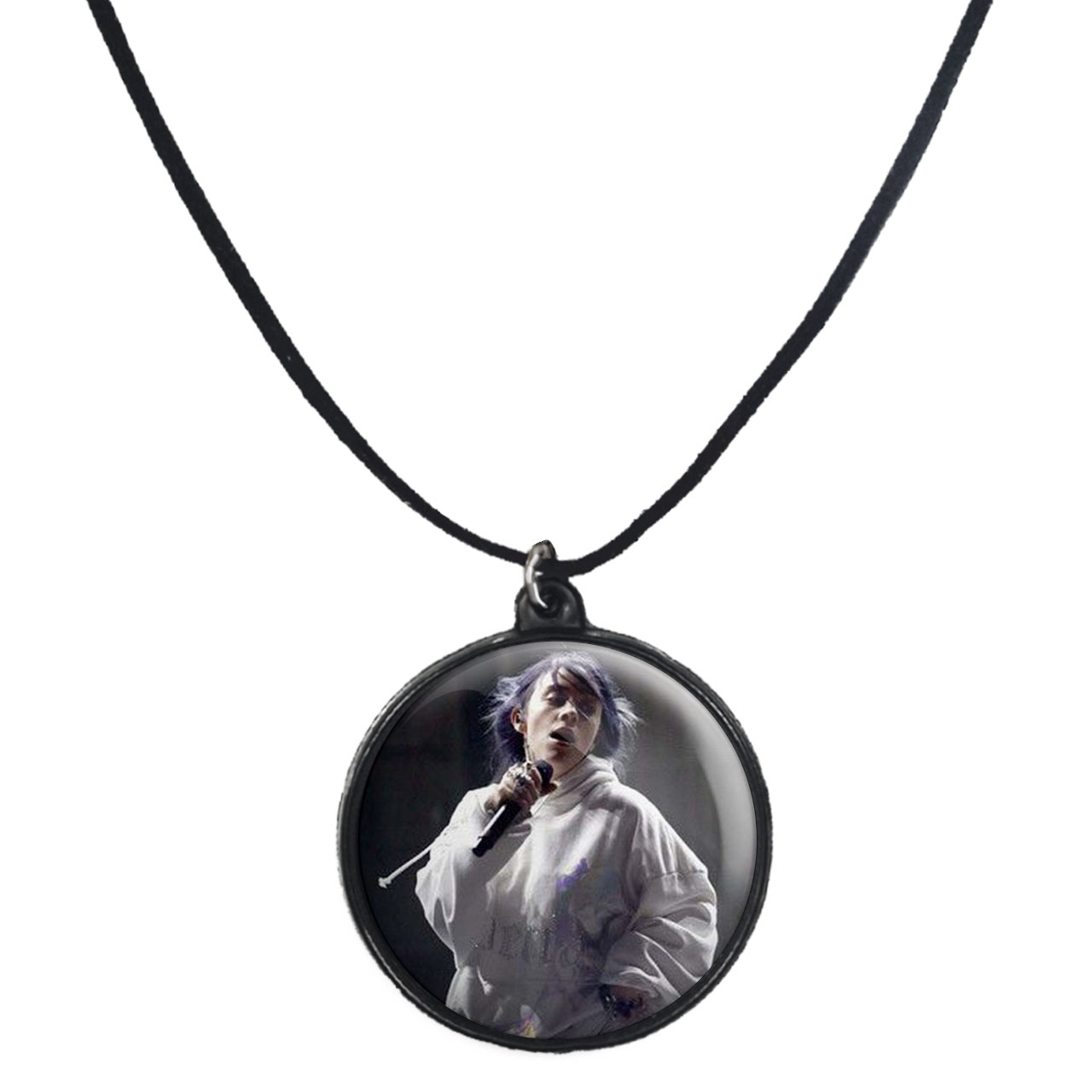 گردنبند پرمانه طرح بیلی آیلیش کد pmb.851 مدل دو طرفه