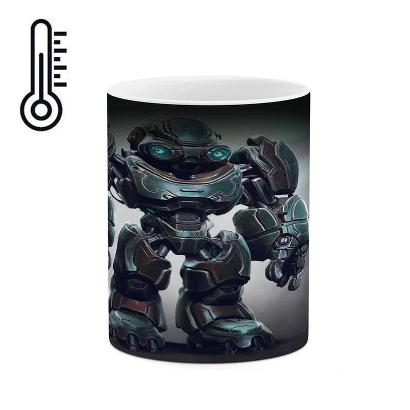 ماگ حرارتی کاکتی مدل نقاشی کد mgh13509