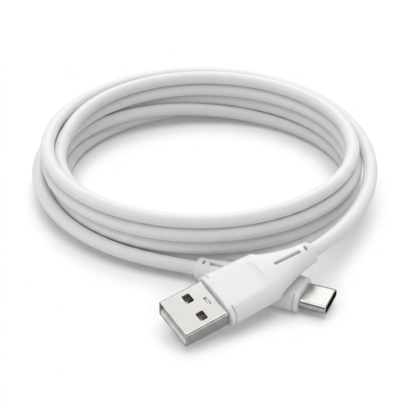 کابل تبدیل USB به USB-C دن‌من مدل D01T طول 1 متر